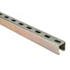 Superstrut 10 Ft. 12-Gauge Half Slotted Metal Framing Strut Channel In ...