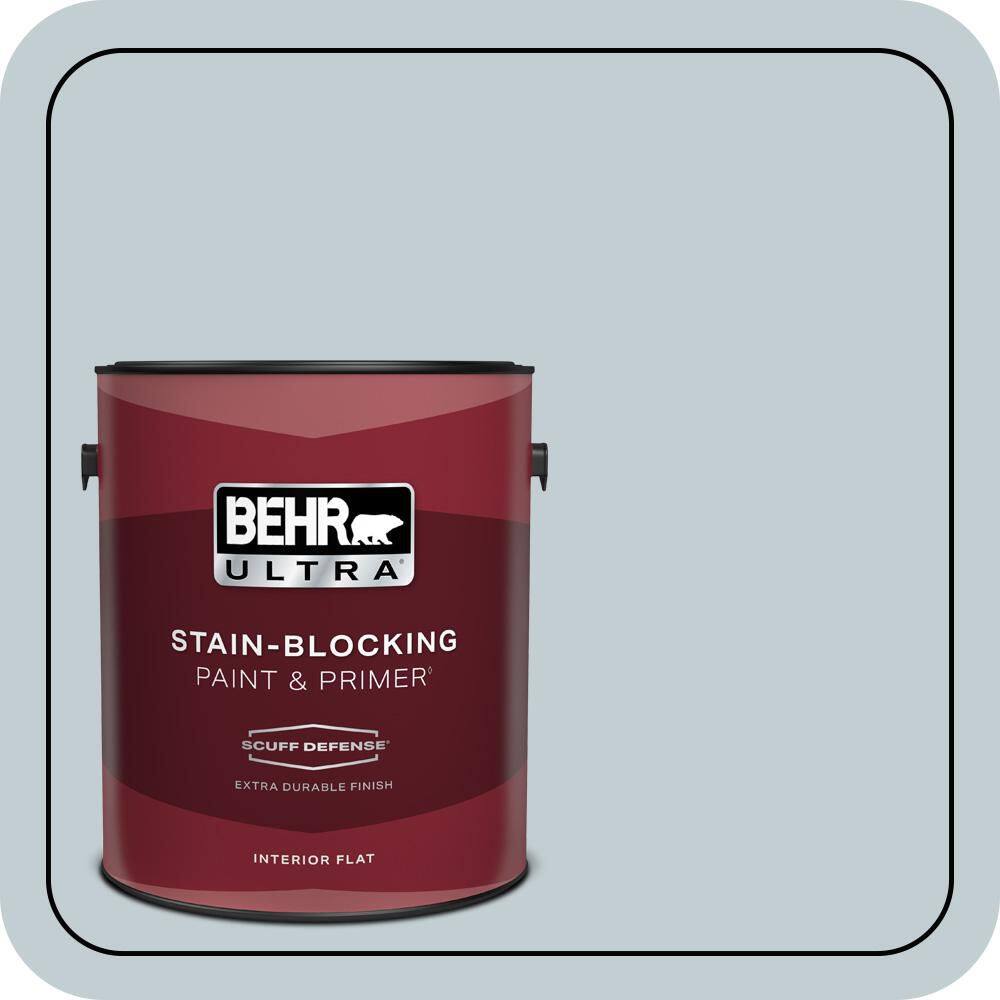 1 gal. #MQ3-58 Alice White Extra Durable Flat Interior Paint & Primer price history on PriceWatchPro
