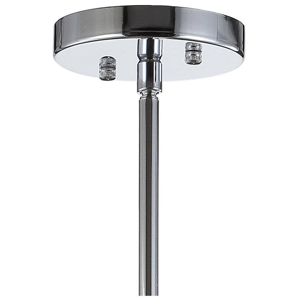 Bettina 13.37" Chrome Polished Clear Glass LED Pendant