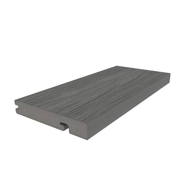 NewTechWood UltraShield Naturale Composite Hybrid Deck Board Sample - Westminster Gray