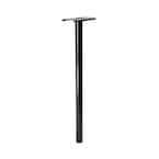 Pacifica In-Ground Steel Mailbox Post Black