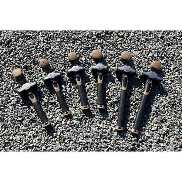 SPEC OPS Blacksmith Hammer, 4 lb Sledge hammer with Removable Soft