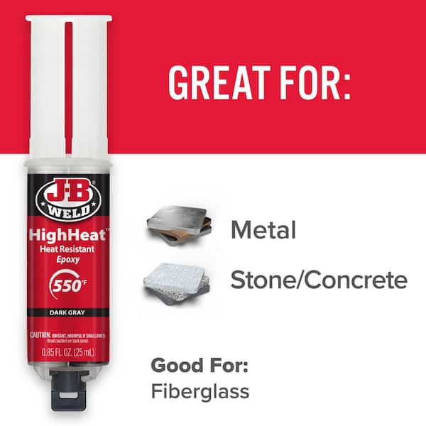 Reviews for J-B Weld HighHeat 25 ml (0.85 fl. oz.) Temperature