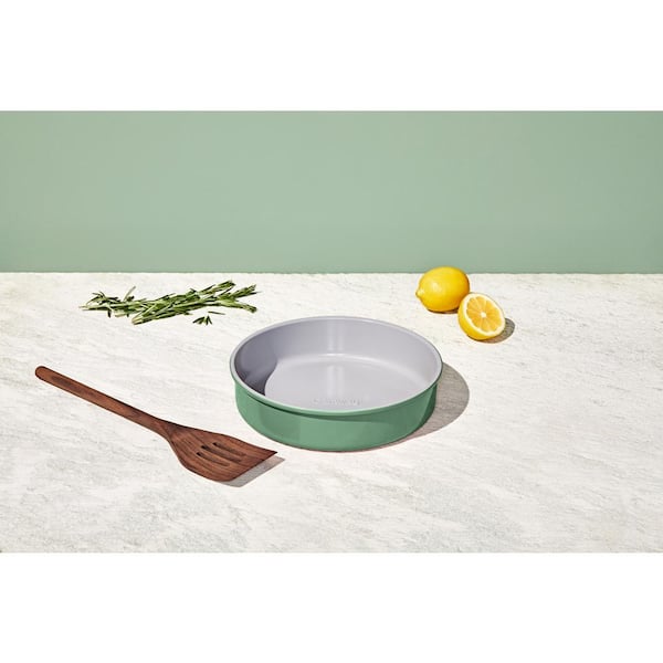 CARAWAY HOME 1.75 qt. Ceramic Non-Stick Sauce Pan in Sage - Yahoo Shopping