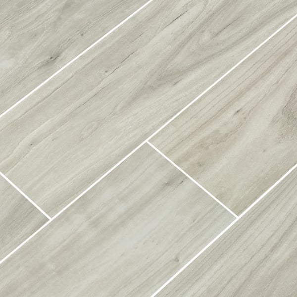 MSI 8 in. x 48 in. Catalina Ice Polished Porcelain Floor and Wall Tile (10.33 sq. ft. / Case)