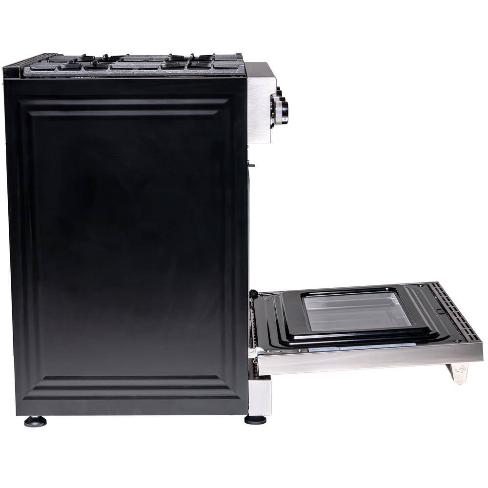 Magic Chef 30" Stainless Steel Freestanding Gas Range
