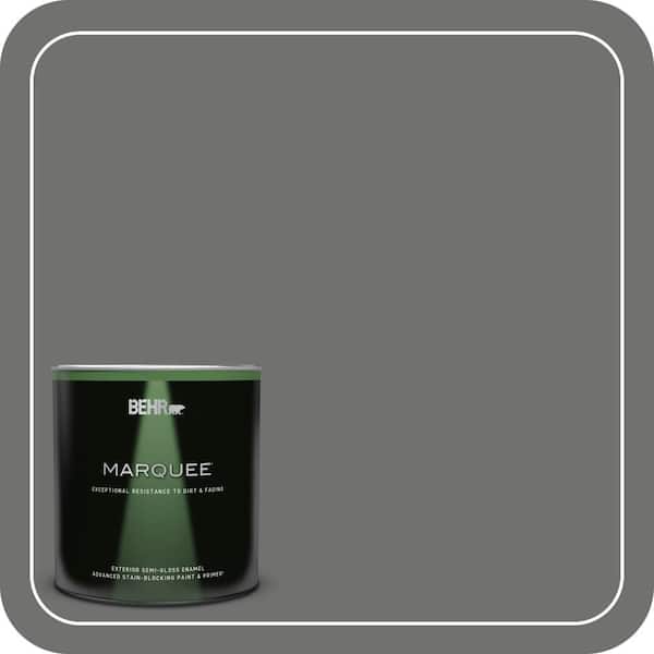 BEHR MARQUEE 1 qt. #MQ2-61 Magnet Semi-Gloss Enamel Exterior Paint & Primer