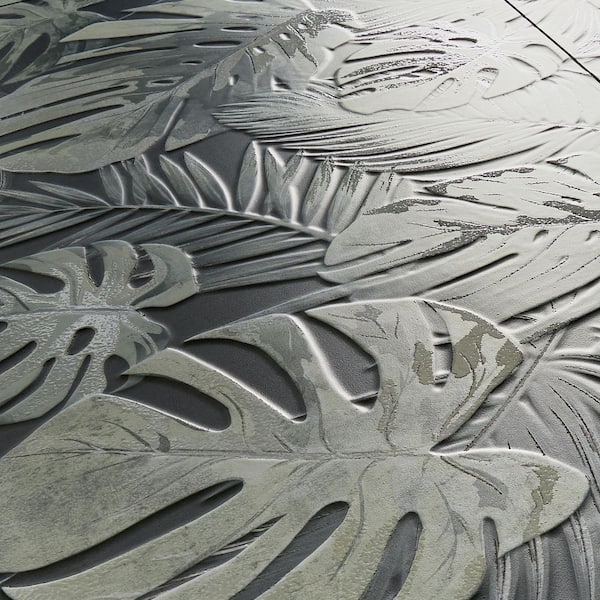 Ivy Hill Tile Flora Scuro Green 23.62 in. x 47.24 in. Textured