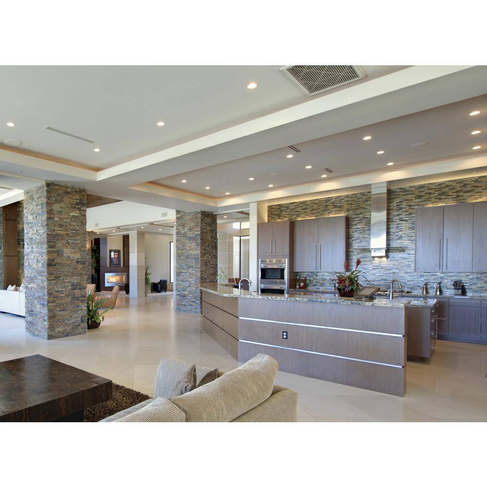 7.38-Inch White Aluminum LED Recessed Downlight
