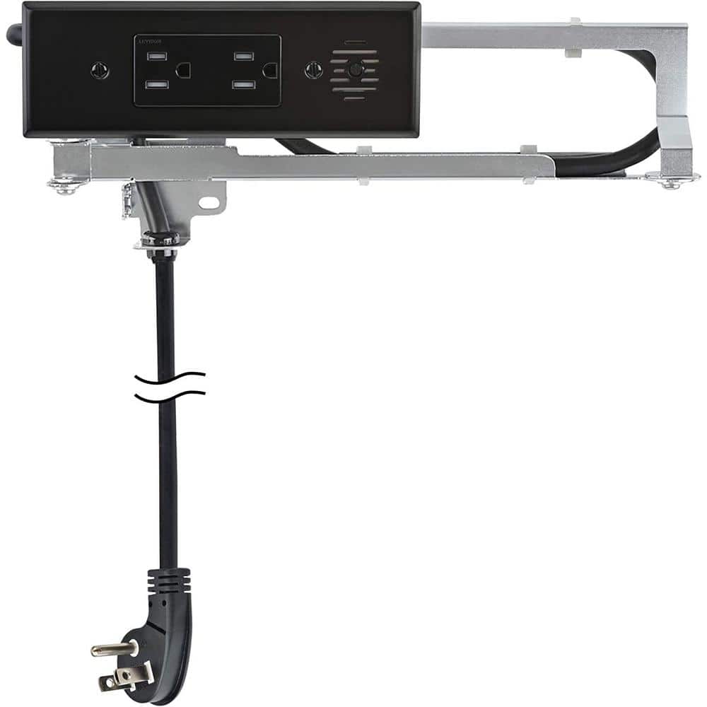 Blade In-Drawer 15 Amp Indoor 5-15 Surface Mount Single Outlet with 2 AC Outlets, Black price history on PriceWatchPro
