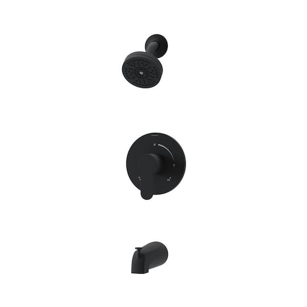 Symmons Identity Single Handle Wall Mounted HydroMersion Tub and Shower Trim Kit (Valve Not Included)