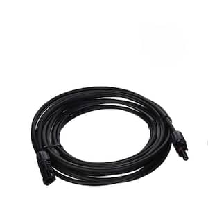 40 ft. 10 AWG Solar Panel Extension Cable with Male and Female Connectors