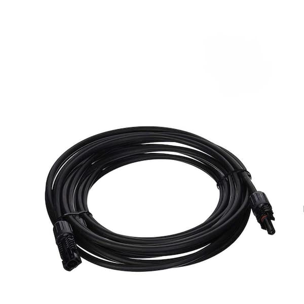 Renogy 40 ft. 10 AWG Solar Panel Extension Cable with Male and Female Connectors
