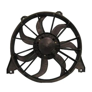 Dual Radiator and Condenser Fan Assembly 2009-2010 Dodge Journey