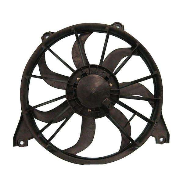 TYC Dual Radiator and Condenser Fan Assembly 2009-2010 Dodge Journey