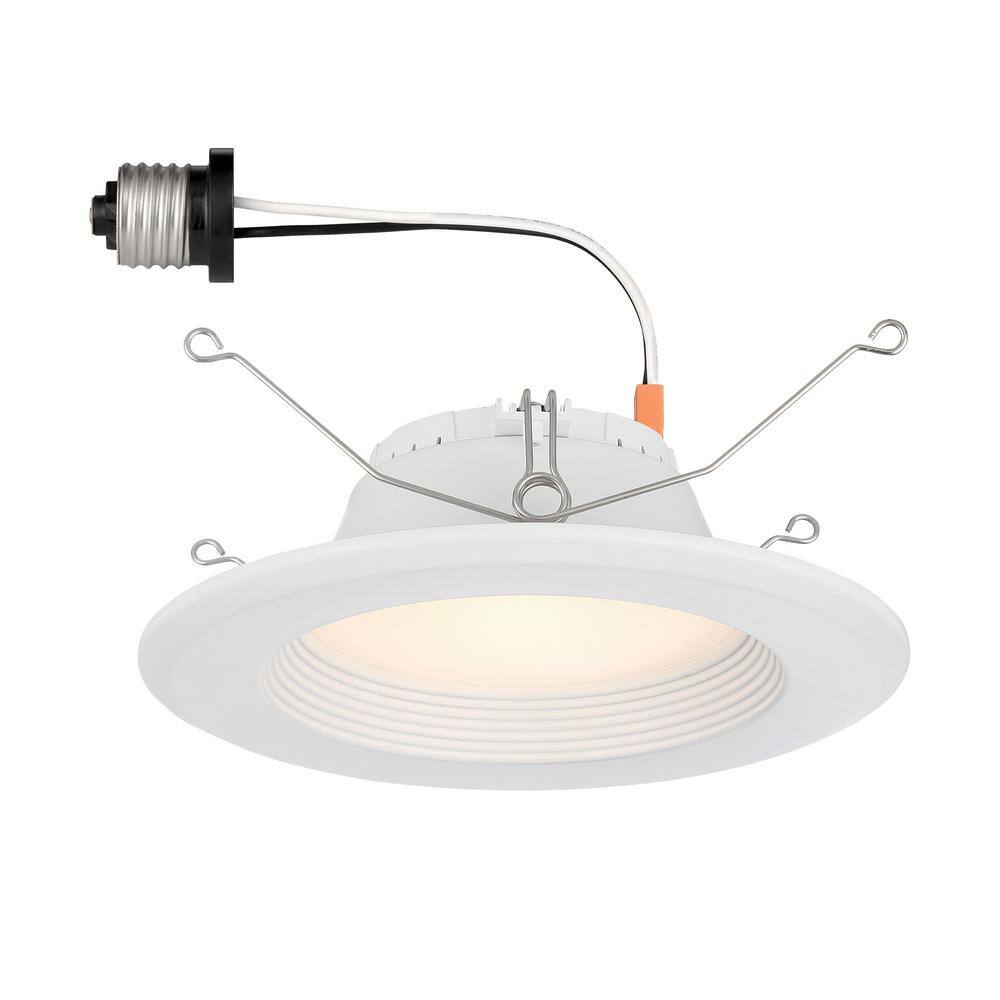 EnviroLite 5 in. and 6 in. 4000K Integrated LED White Recessed Light