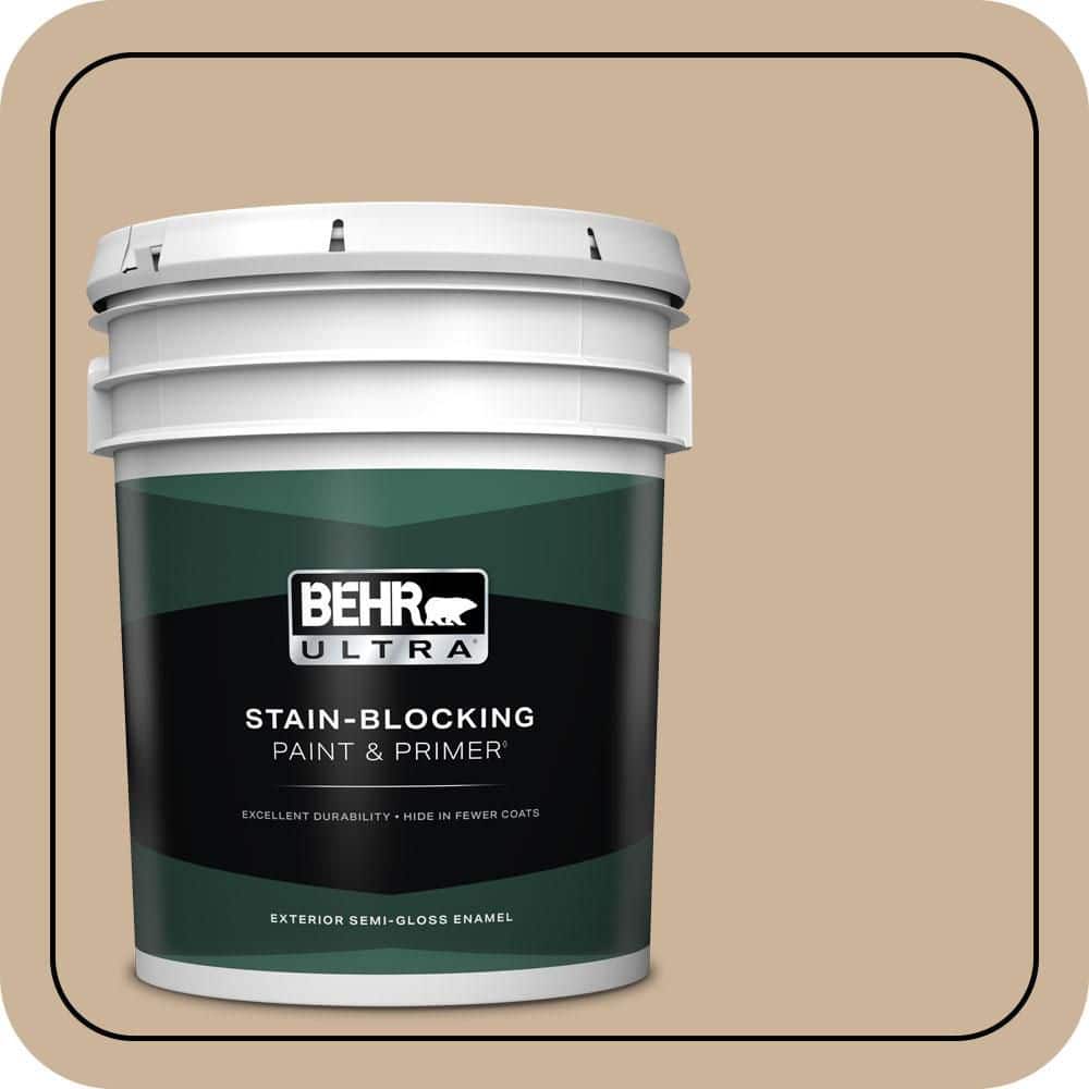 5 gal. #T17-03 Sepia Filter Semi-Gloss Enamel Exterior Paint & Primer price history on PriceWatchPro