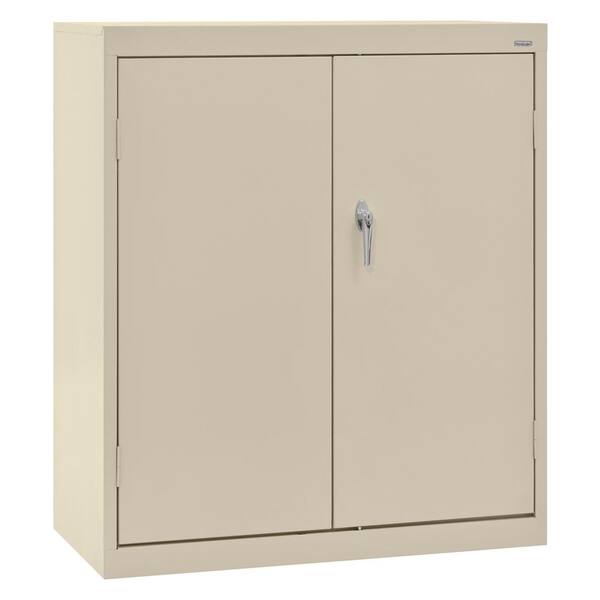 Putty SANDUSKY LEE CA21361842-07 Classic Series Counter Height Cabinet with Adjustable Shelves Steel 18 Length 42 Height 36 Width 