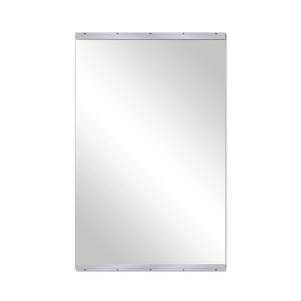 LuxHomez 46 in. W x 72 in. H Rectangular Frameless Tempered HD