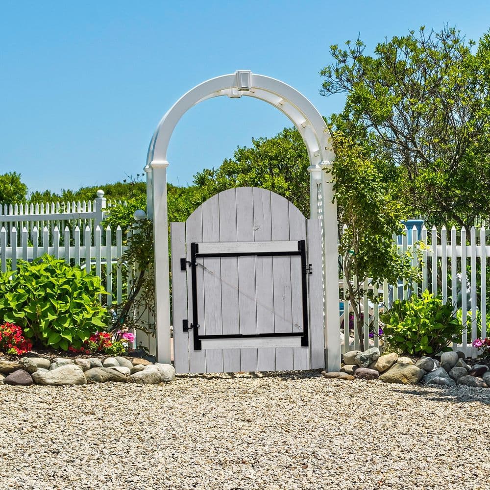 Adjust-A-Gate Small Black Powder Coated Steel Anti-Sag Gate Kit