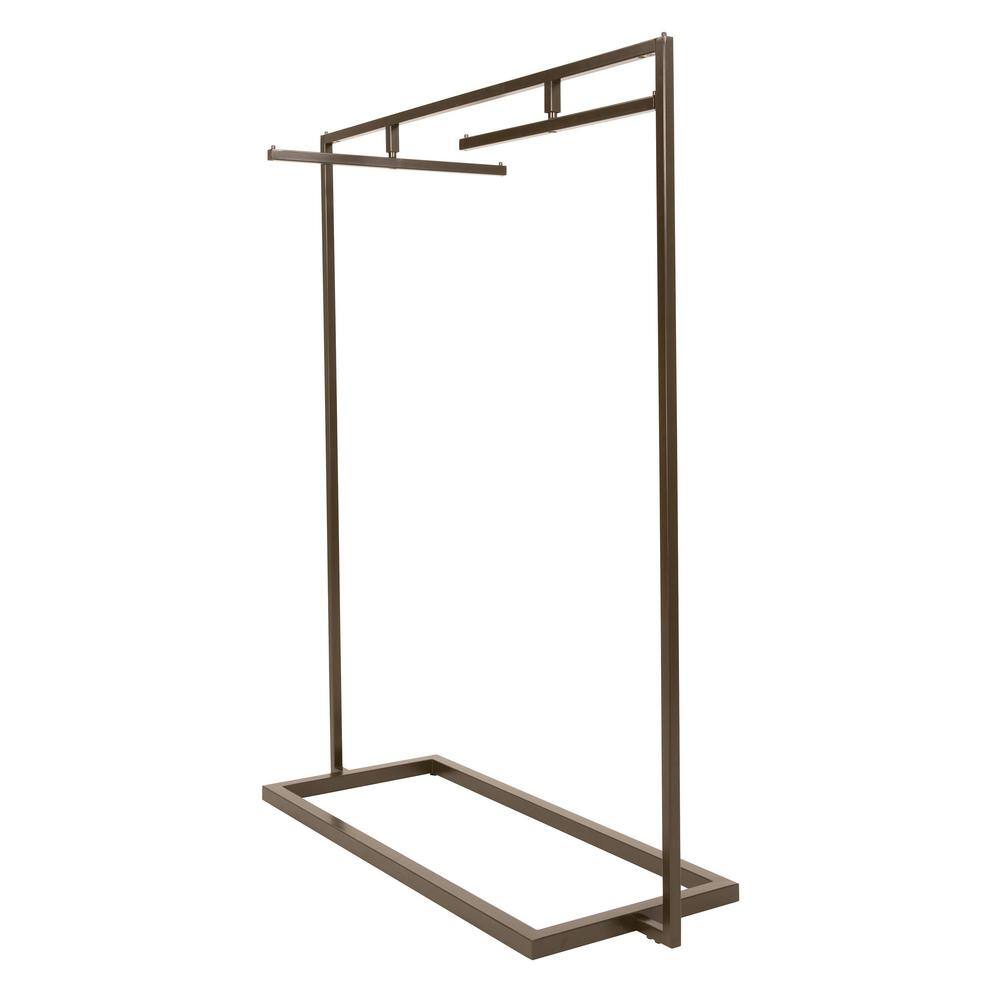 Econoco Bronze Metal Clothes Rack 54 in. W x 66 in. H LNSWVBBE The