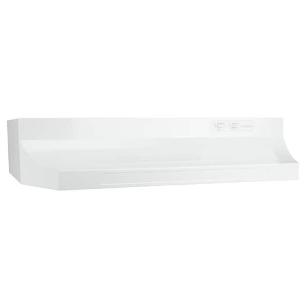 Broan-NuTone RL6300 Series 30 in. Under Cabinet Range Hood with Light in White