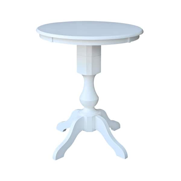 International Concepts 30 in. Sophia Round Solid Wood Gathering Table
