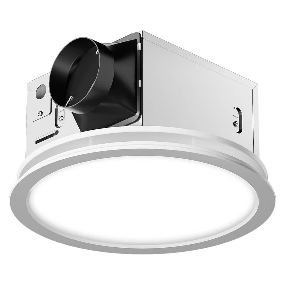 Bathroom Exhaust Fan with Light, 130CFM 47 Watt Ceiling Mount Ventilation Fan, 1100 Lumens LED, 1 Piece price history on PriceWatchPro