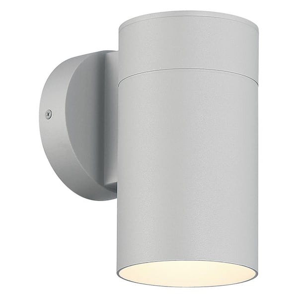 Access Lighting 1-Light Satin LED Outdoor Wall Lantern Sconce (1-Pack)