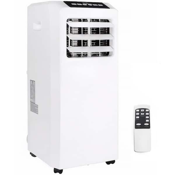 Barton 8 000 Btu 3 In 1 Portable Air Conditioner A C Unit With Dehumidifier Fan And Remote In White 99913 H2 The Home Depot