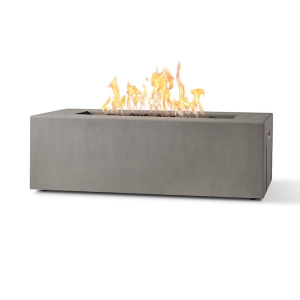 JENSEN CO Matteau 60 in. x 19 in. Rectangle Concrete