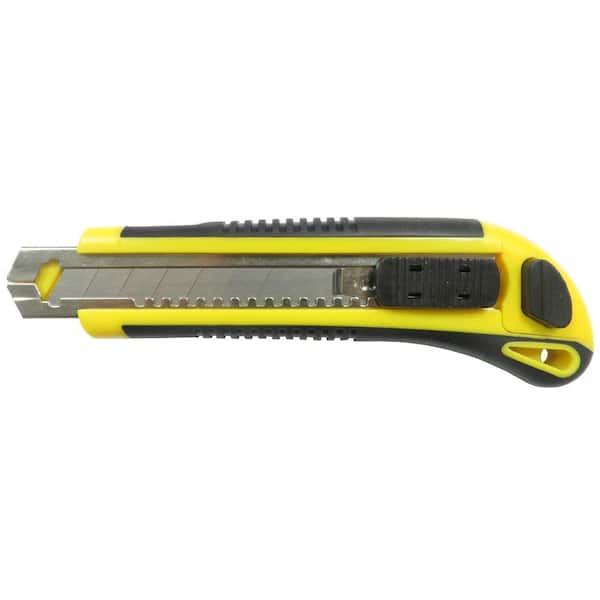 Allway Tools 18 mm 7-Point Soft Grip Snap Off Knife