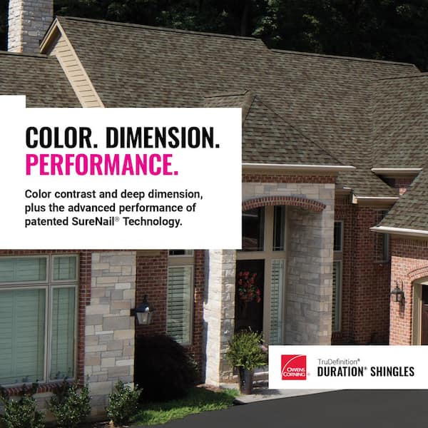 Owens Corning TruDefinition Duration Cool Amber Architectural