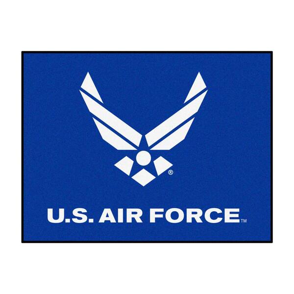 Fanmats U S Air Force 3 Ft X 4 Ft All Star Rug 6978 The Home Depot