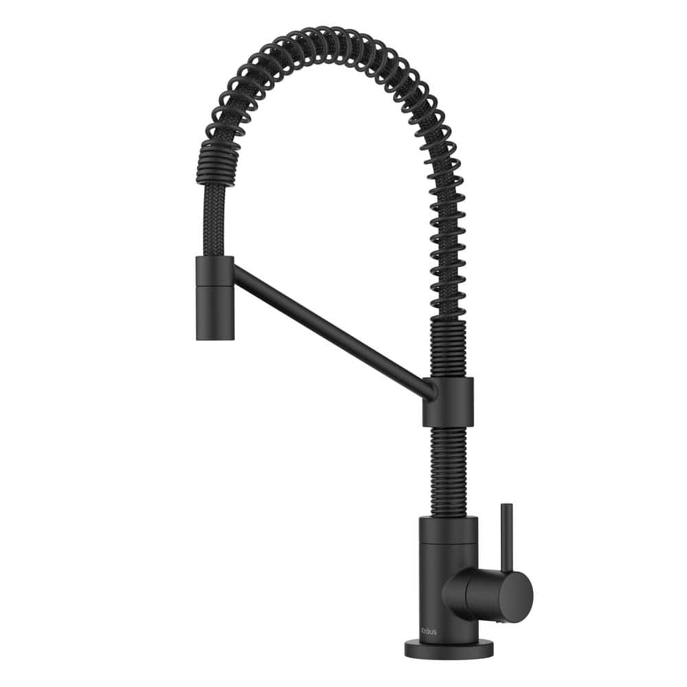 KRAUS Bolden Single Handle Beverage Faucet in Matte Black FF104MB