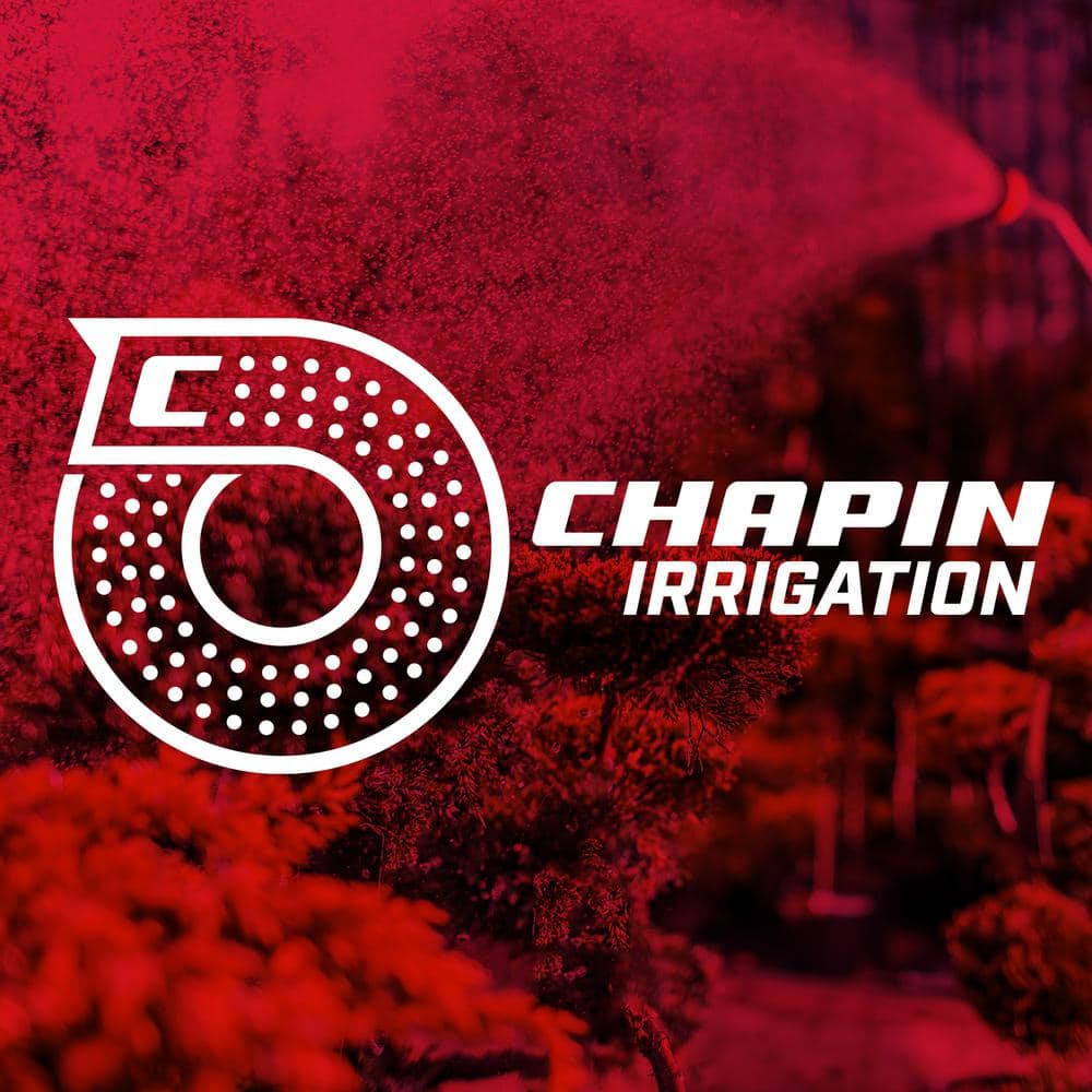 Chapin Red and Black Industrial Fireman Style Hose Nozzle