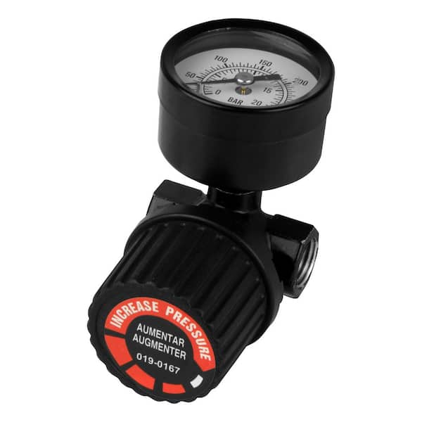 1/4 in. 300 PSI Pressure Regulator with Gauge