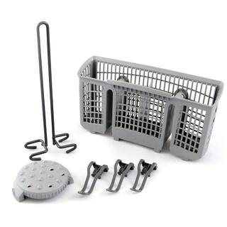 Bosch Kit Supporto Per Cestello Lavastoviglie (3 Pezzi) - Ricambio Originale Per Bosch, Neff, Siemens, Codice 418674