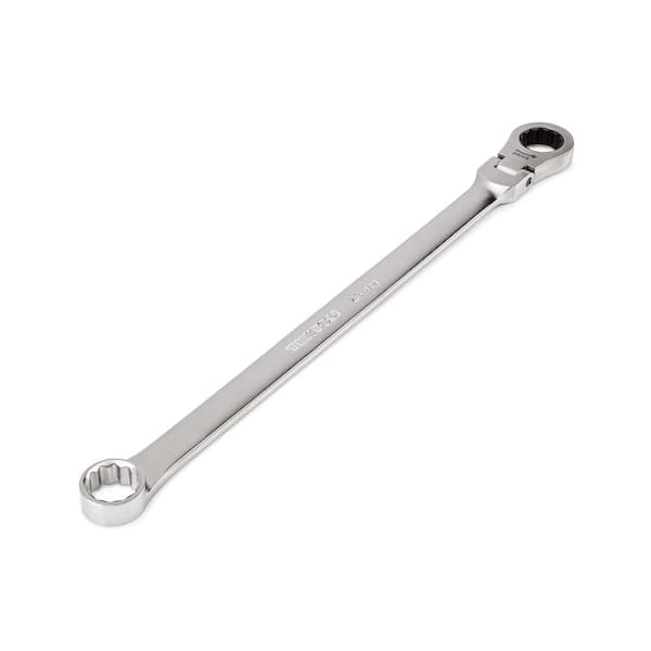 23 mm Long Fixed/Flex Head 12-Point Ratcheting Box End Wrench