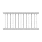 Bella Premier Series 6 ft. x 36 in. White Vinyl Rail Kit with Colonial Spindles