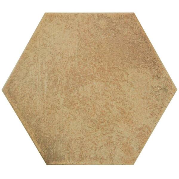 Merola Tile Hexatile Matte Rodeno 7 in. x 8 in. Porcelain Floor and Wall Tile (2.2 sq. ft. / pack)