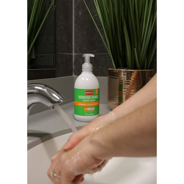 12 oz. Working Hands Moisturizing Hand Soap Orange (4-Pack)