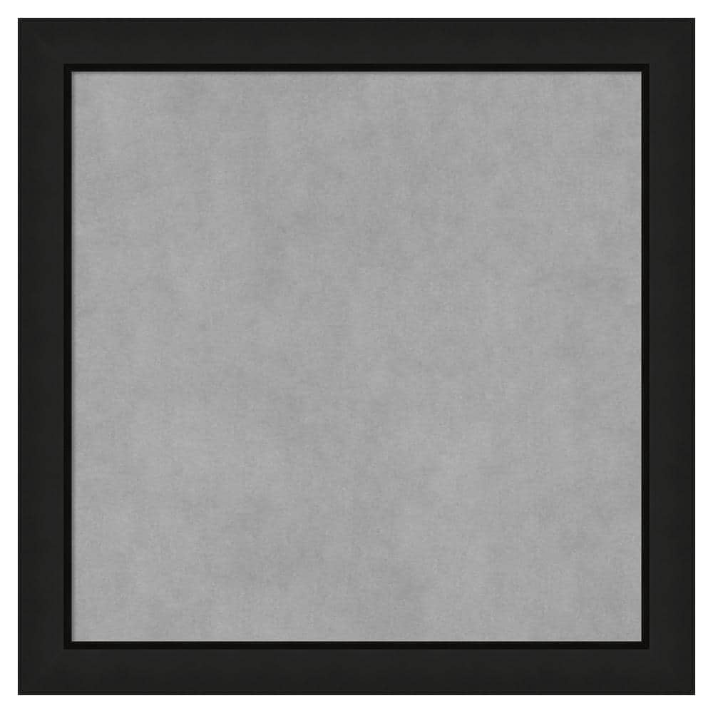 Midnight Black Narrow 23 in. x 23 in. Framed Magnetic Board price history on PriceWatchPro