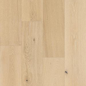 Mabry Hill Oak 0.28 in. T x 6.5 in. W Waterproof Wire Brushed Engineered Hardwood Flooring (21.8 sq.ft./case)