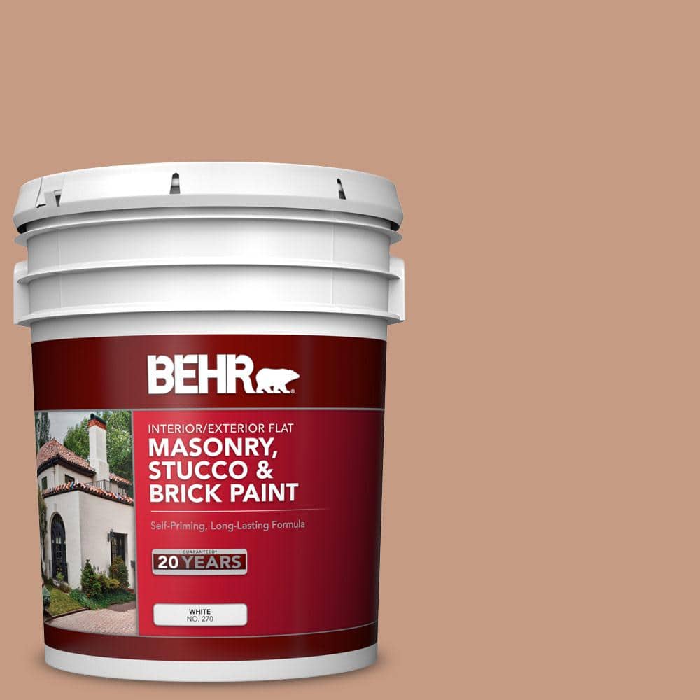 5 gal. #S210-4 Canyon Dusk Flat Interior/Exterior Masonry, Stucco and Brick