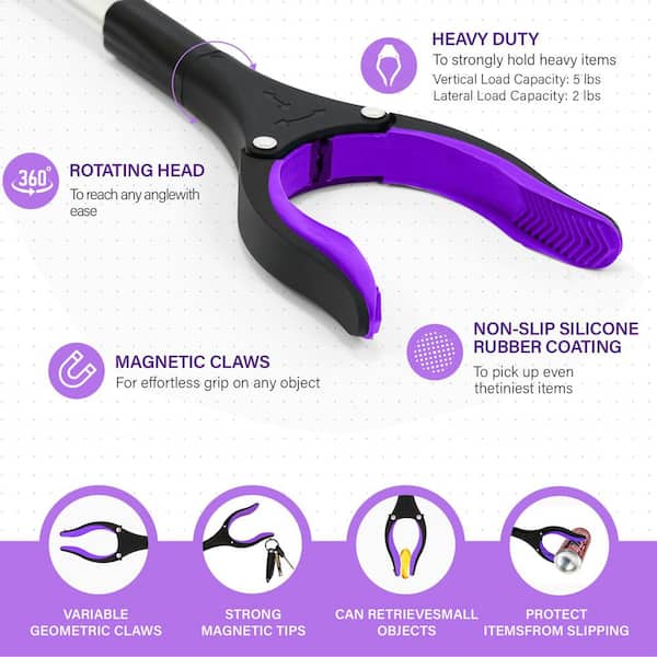 Misopily 32 in. Heavy Duty Reacher Grabber Tool with Strong