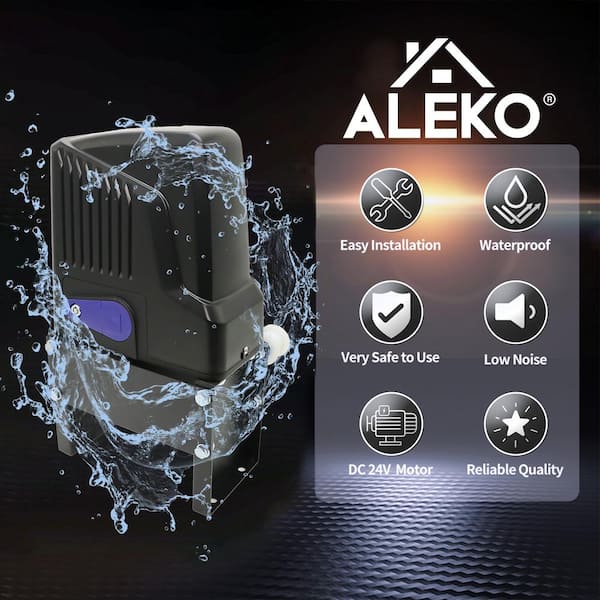 ALEKO Chain-Driven Sliding Gate Opener - AC1100 Accessory Kit