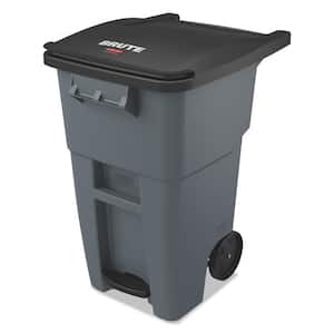 Brute Step-On Rollouts, Square, 50 Gal., Gray