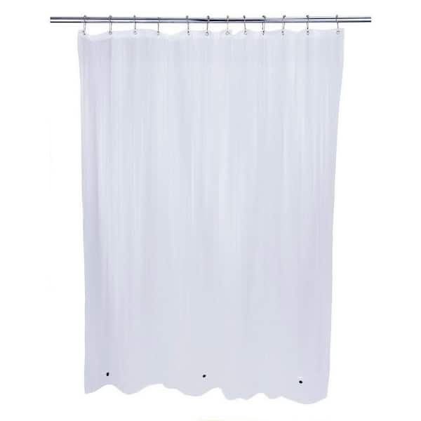 Clear Shower Curtain Liner Bath Water Proof Mold and Mildew Resistant 72” x 7