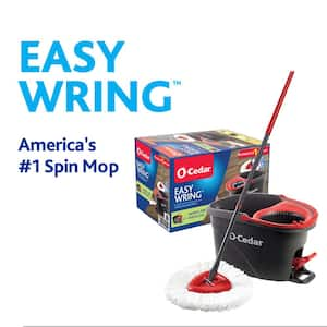 EasyWring Microfiber Spin Mop with Bucket System